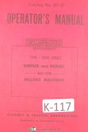 Kearney & Trecker-Milwaukee-Kearney & Trecker Milwaukee 1200-1800 Series Milling Machine Operation Manual-1200-1800 Series-BR-10-01